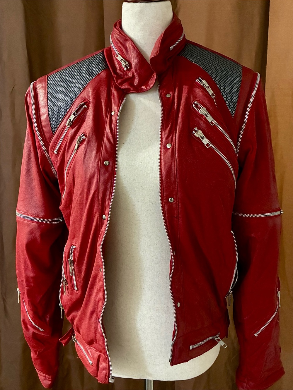 RARE 1980s Thriller-era Motorcycle Jacket, Made in Korea